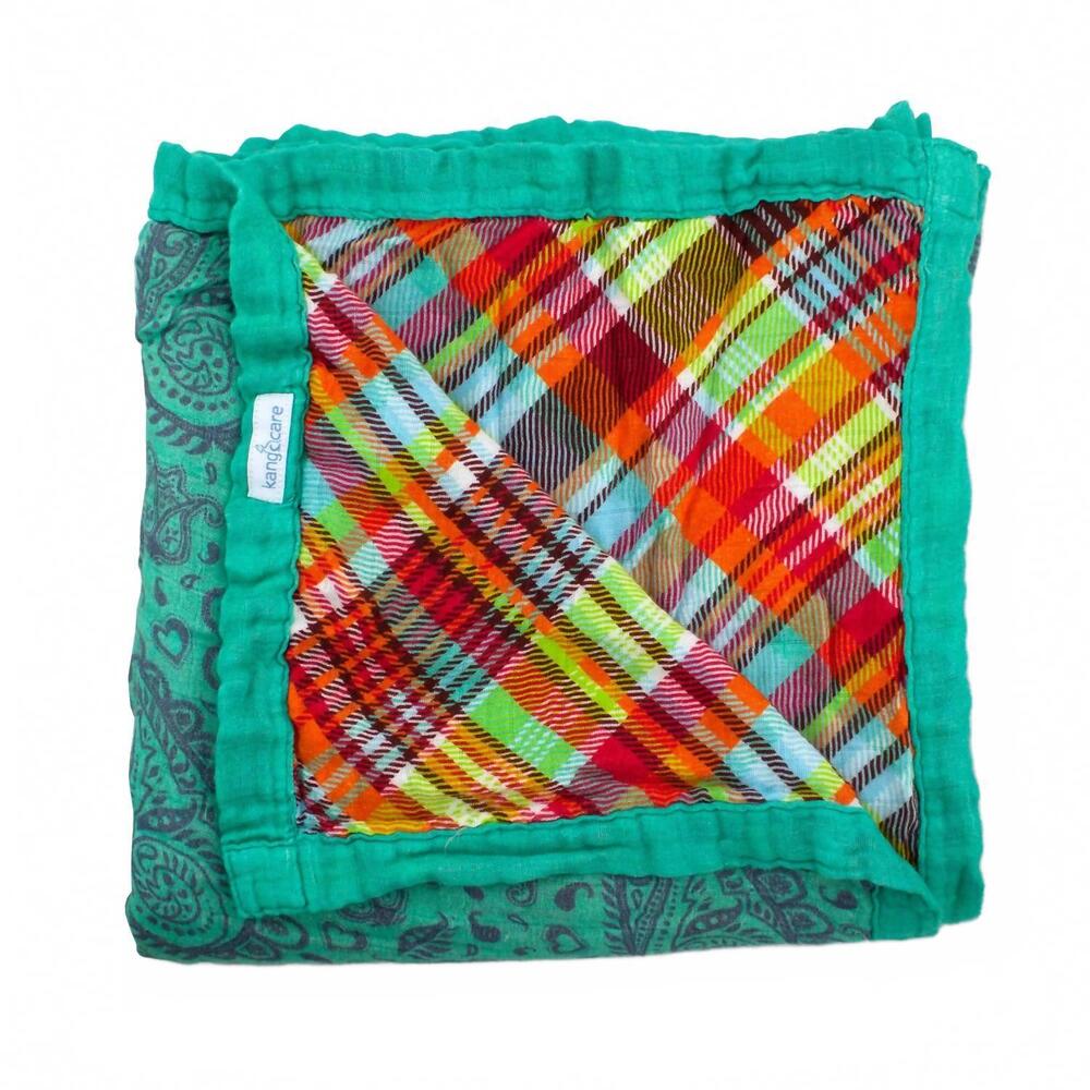 NEW KANGA kid's serene reversible blanket in quinn